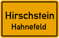 Dorfstraße in HirschsteinHahnefeld