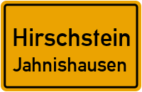 Straßen in Hirschstein Jahnishausen