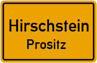 Straßen in Hirschstein Prositz