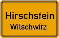 Straßen in Hirschstein Wilschwitz