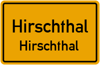 Wiesenstraße in HirschthalHirschthal