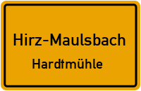 Mehrener Straße in Hirz-MaulsbachHardtmühle