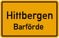Querweg in HittbergenBarförde