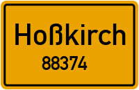 88374 Hoßkirch