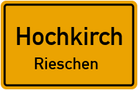 Bergstraße in HochkirchRieschen