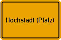 Hauptstraße in Hochstadt (Pfalz)