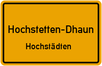 Flurstraße in Hochstetten-DhaunHochstädten