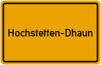 Hochstetten-Dhaun in Rheinland-Pfalz