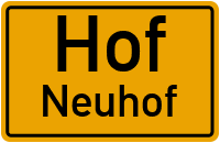 Privatweg in HofNeuhof