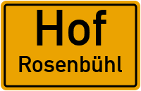 Mendelssohn-Bartholdy-Straße in HofRosenbühl