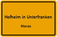 Manau in Hofheim in UnterfrankenManau