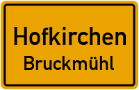 Straßen in Hofkirchen Bruckmühl