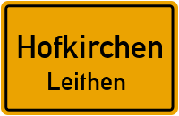 Straßenverzeichnis Hofkirchen Leithen