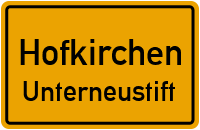 Straßen in Hofkirchen Unterneustift