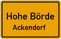 Am Rodelberg in Hohe BördeAckendorf
