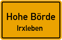 Niederndodeleber Straße in Hohe BördeIrxleben