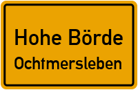Schmiedestraße in Hohe BördeOchtmersleben