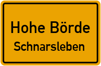 Irxlebener Straße in Hohe BördeSchnarsleben