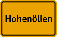 Dellerweg in Hohenöllen