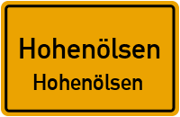 Hauptstraße in HohenölsenHohenölsen