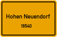 16540 Hohen Neuendorf