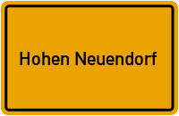Oranienburger Straße in Hohen Neuendorf