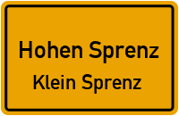 Am Mühlbach in Hohen SprenzKlein Sprenz
