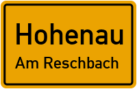 Straßenverzeichnis Hohenau Am Reschbach