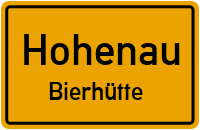Bierhütte in HohenauBierhütte