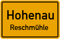 Straßenverzeichnis Hohenau Reschmühle