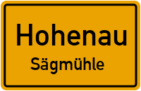 Straßenverzeichnis Hohenau Sägmühle