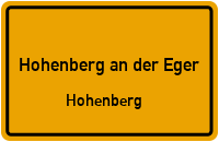 Kirchstraße in Hohenberg an der EgerHohenberg