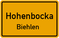 Gartenstraße in HohenbockaBiehlen