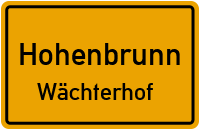 Ahornstraße in HohenbrunnWächterhof