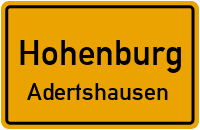 Straßenverzeichnis Hohenburg Adertshausen
