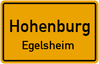 Straßen in Hohenburg Egelsheim