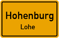 Straßen in Hohenburg Lohe