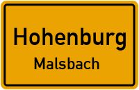 Straßen in Hohenburg Malsbach