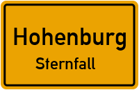 Sternfall in HohenburgSternfall