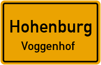 Straßenverzeichnis Hohenburg Voggenhof