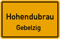 Gröditzer Straße in 02906 Hohendubrau (Gebelzig)