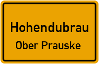 Loseweg in HohendubrauOber Prauske