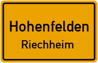 Am Riechheimer Berg in HohenfeldenRiechheim