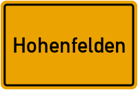 City Sign Hohenfelden