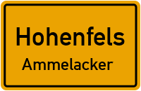 Straßen in Hohenfels Ammelacker