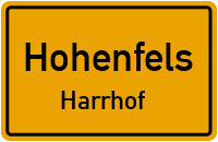 Straßen in Hohenfels Harrhof