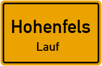 Straßen in Hohenfels Lauf