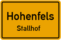Straßen in Hohenfels Stallhof