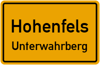 Straßen in Hohenfels Unterwahrberg