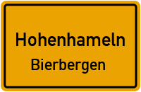 Thingstraße in HohenhamelnBierbergen